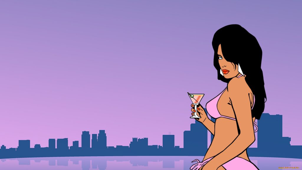 3D-модель девушки из GTA: Vice City