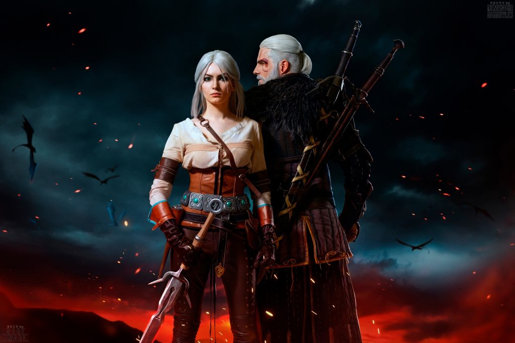 Косплей: Cirilla Fiona Elen Riannon, Geralt of Rivia