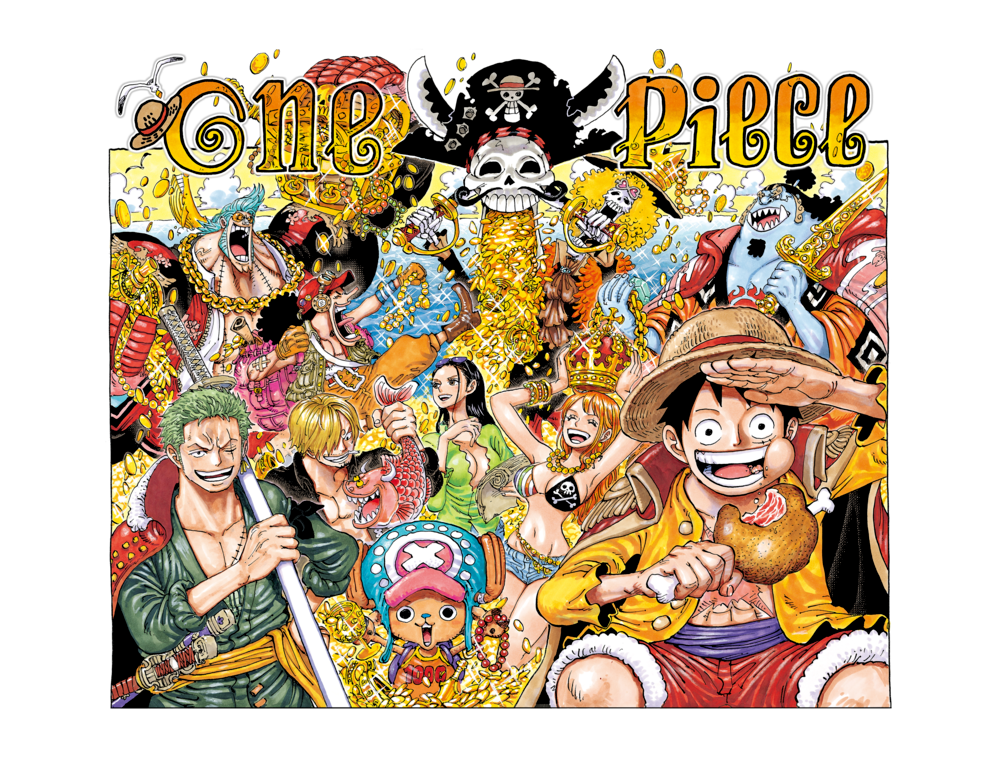 Вышла юбилейная тысячная глава One Piece (Ван-Пис)