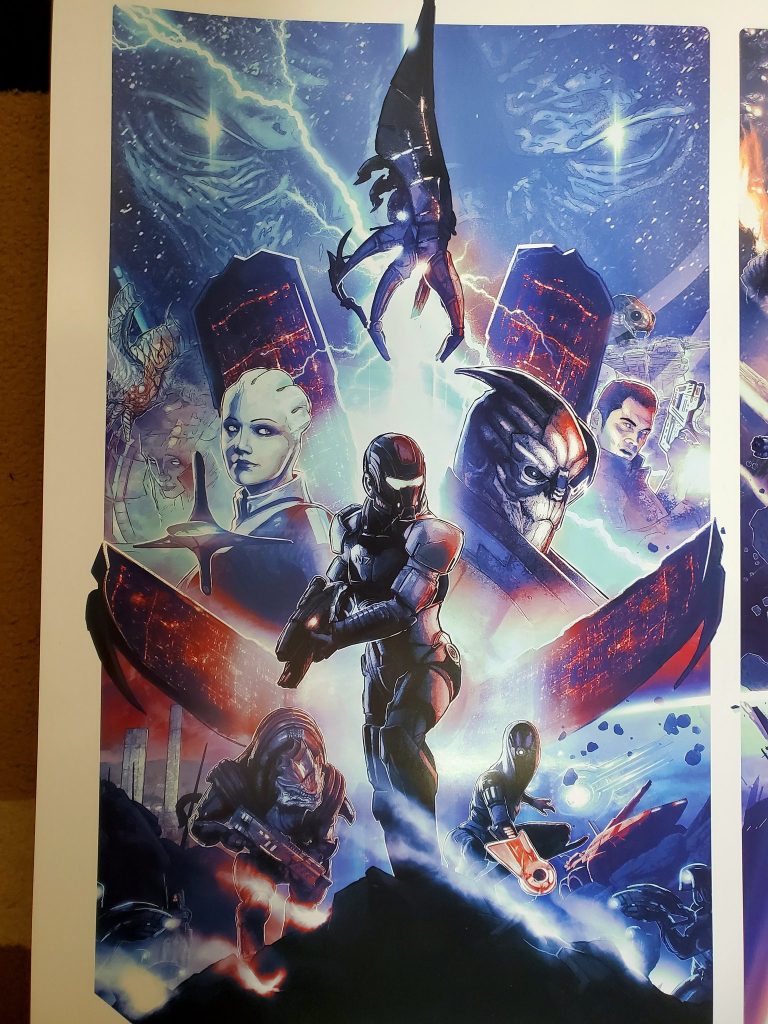 Литография Mass Effect Legendary Edition