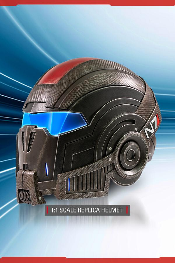 Шлем Шепарда в коллекционном наборе Mass Effect